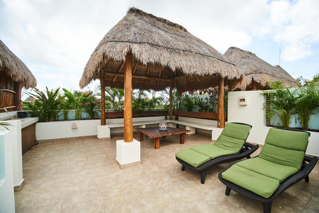 Ph Gatsby - Rooftop & Bbq & Jacuzzi & Beach Club Apartment Tulum Ngoại thất bức ảnh